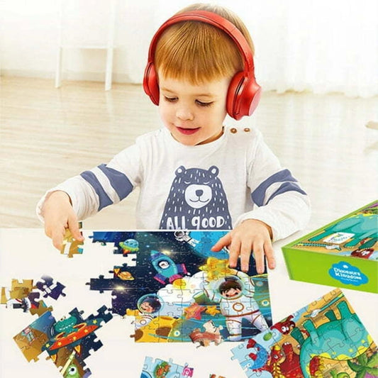 How do puzzles improve my child's brain development?