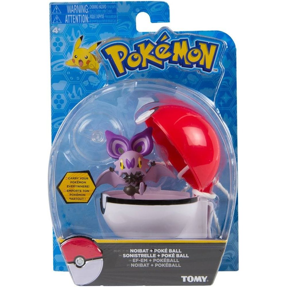 TOMY Pokemon Noibat + Poke Ball