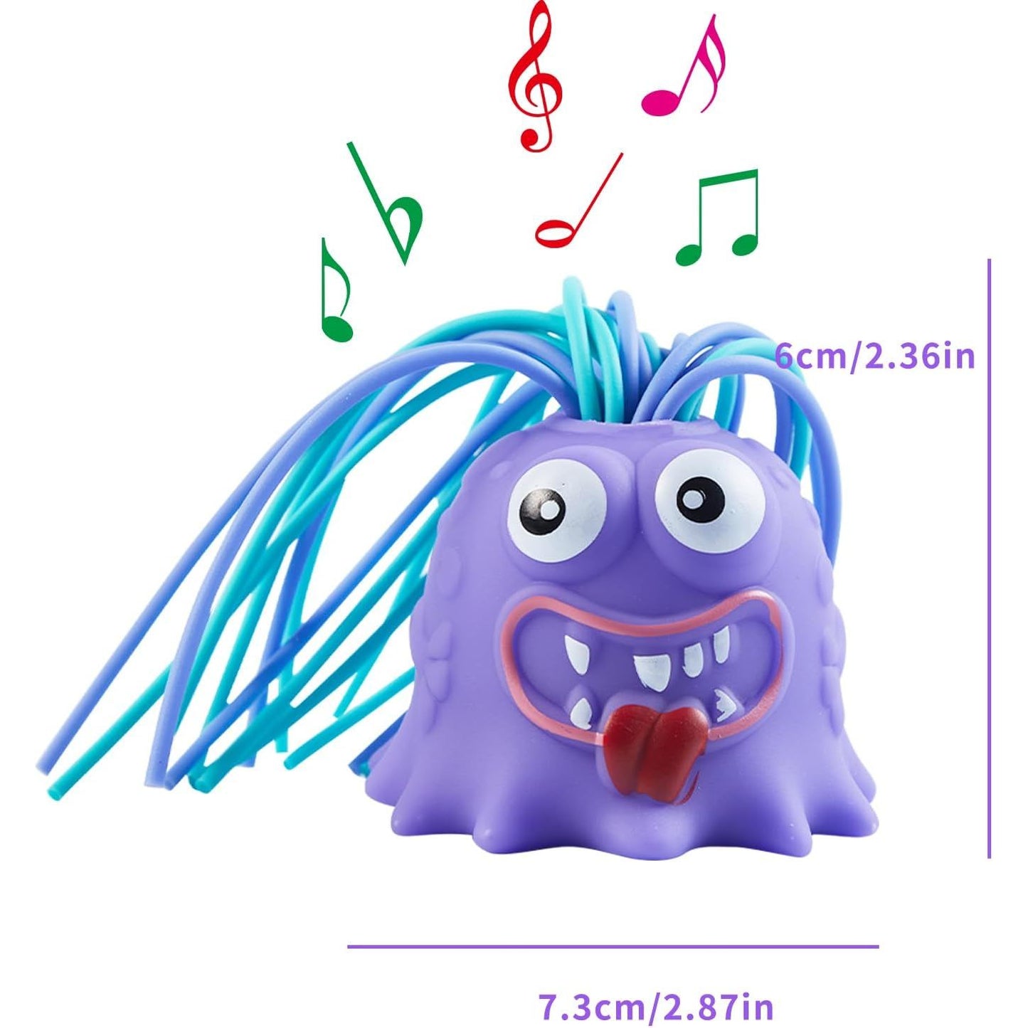 Purple Screaming Little Monster with Sounds