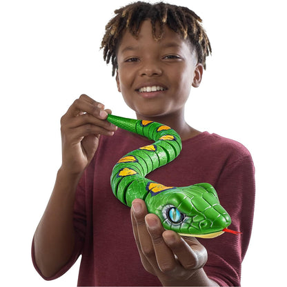 ZURU Robo Alive Battery-Powered Robotic Snake Toy - Green