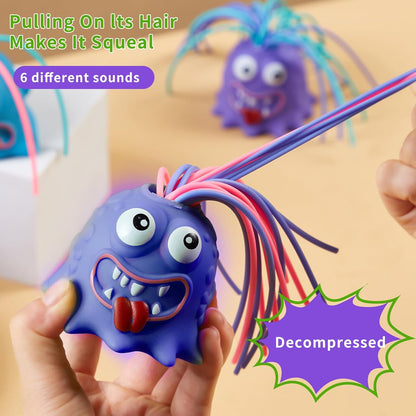 Purple Screaming Little Monster with Sounds