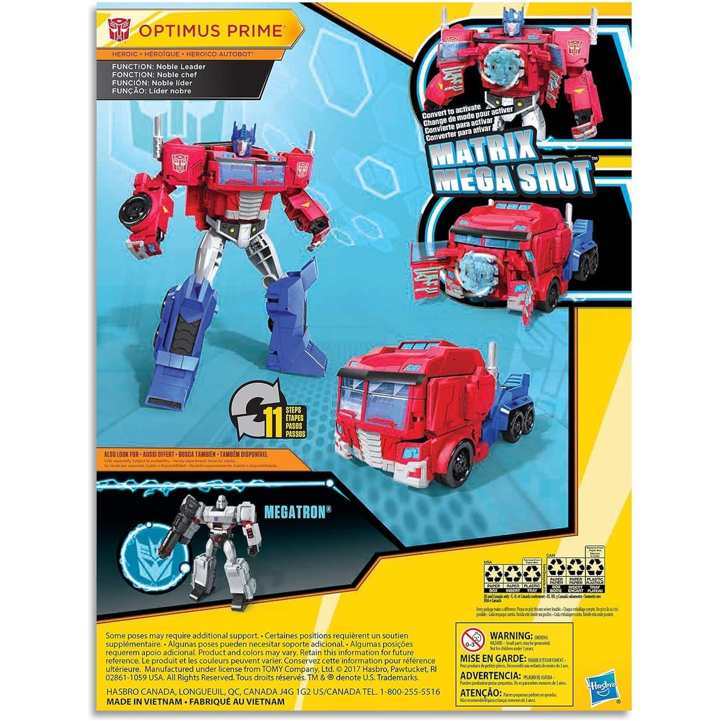 Hasbro Transformers Matrix Mega Shot Action Figure - Optimus Prime