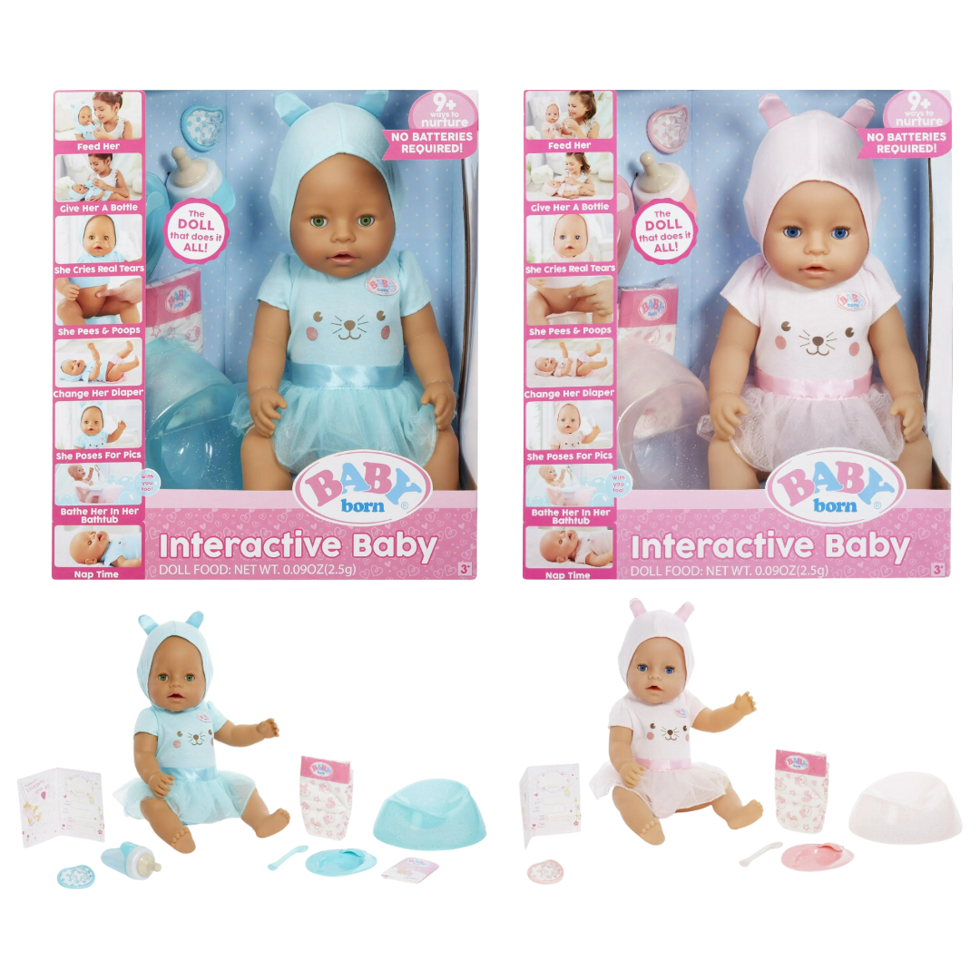 Baby born interactive doll for sale online