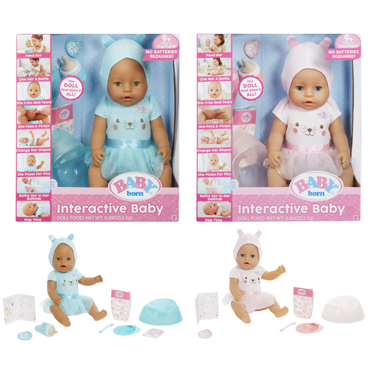 Baby Born Interactive Doll - Bundle