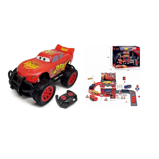 Cars Off Road Lightning McQueen Toy Bundle