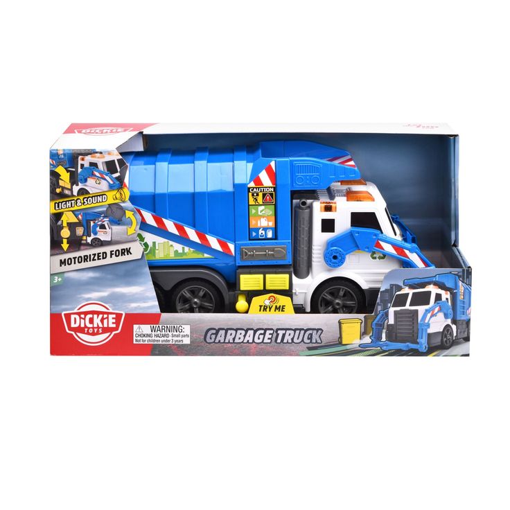 Dickie Toys Toy Vehicle - Blue Garbage Truck 46cm