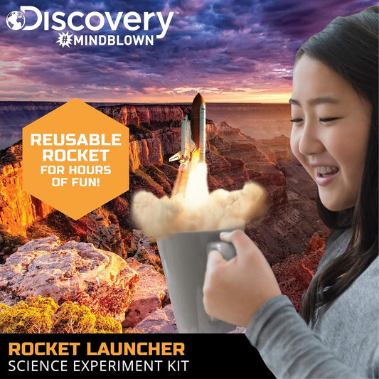 Discovery Mindblown Rocket Launcher STEM Science Experiment Kit