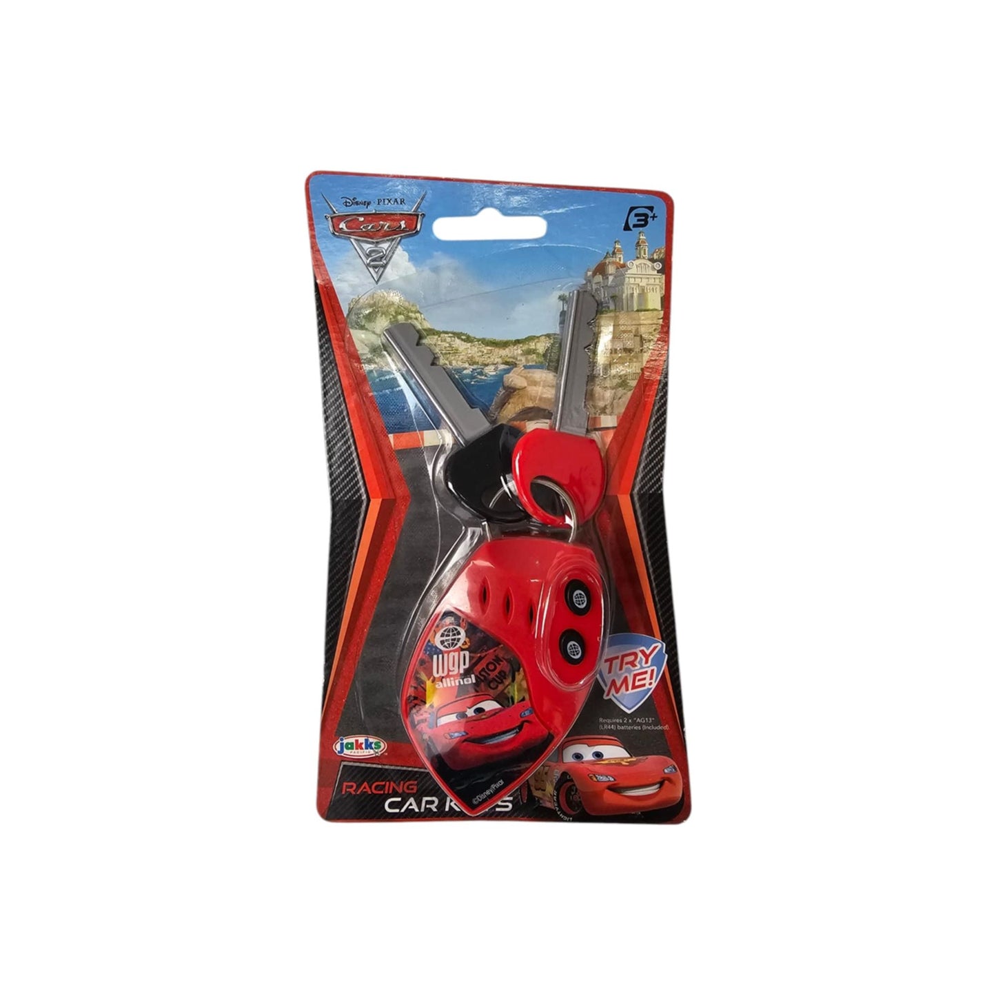 Disney Pixar Cars 2 Lightning McQueen - Racing Car Keys