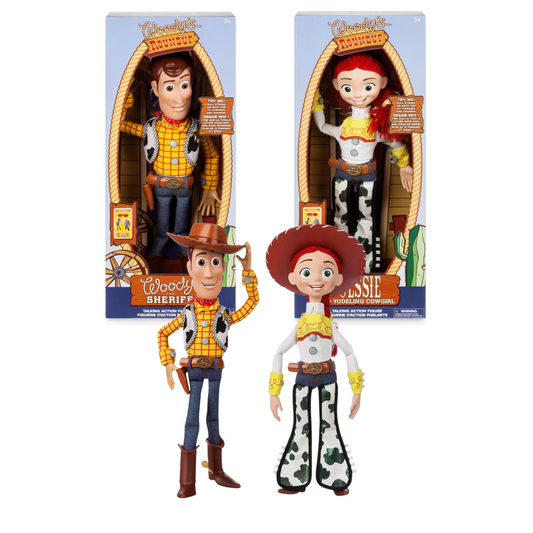 Toy Story | Woody and Jessie Interactive Action Figure Toys