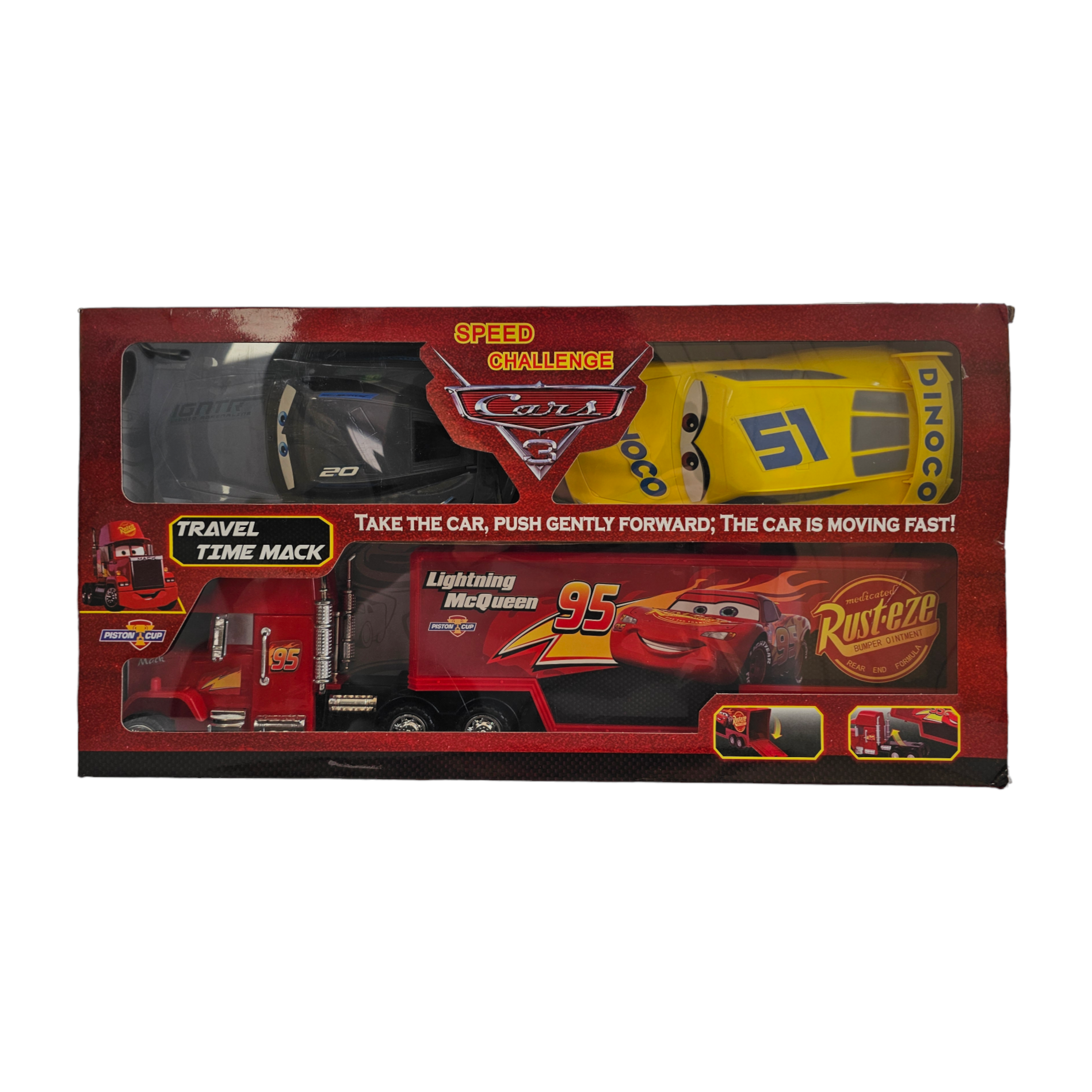 Disney Cars Toy - Travel Time Mack Friction Powered Toy Cars