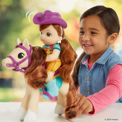 Hasbro Baby Alive Lil Pony Ride Doll