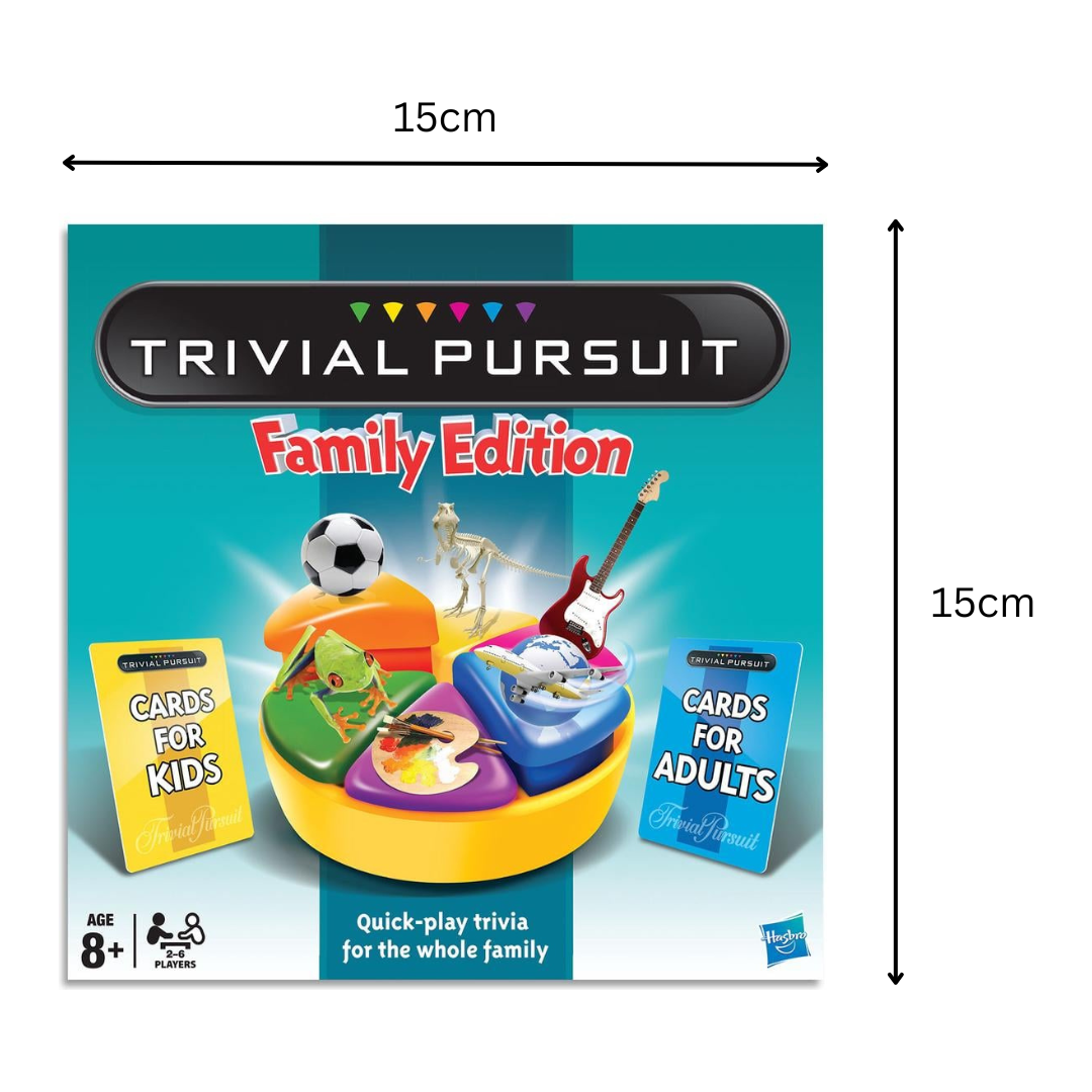 Hasbro Gaming Trivial Pursuit Family Edition (Small Edition)