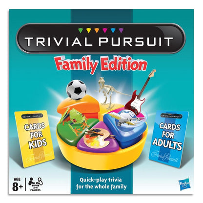 Hasbro Gaming Trivial Pursuit Family Edition (Small Edition)