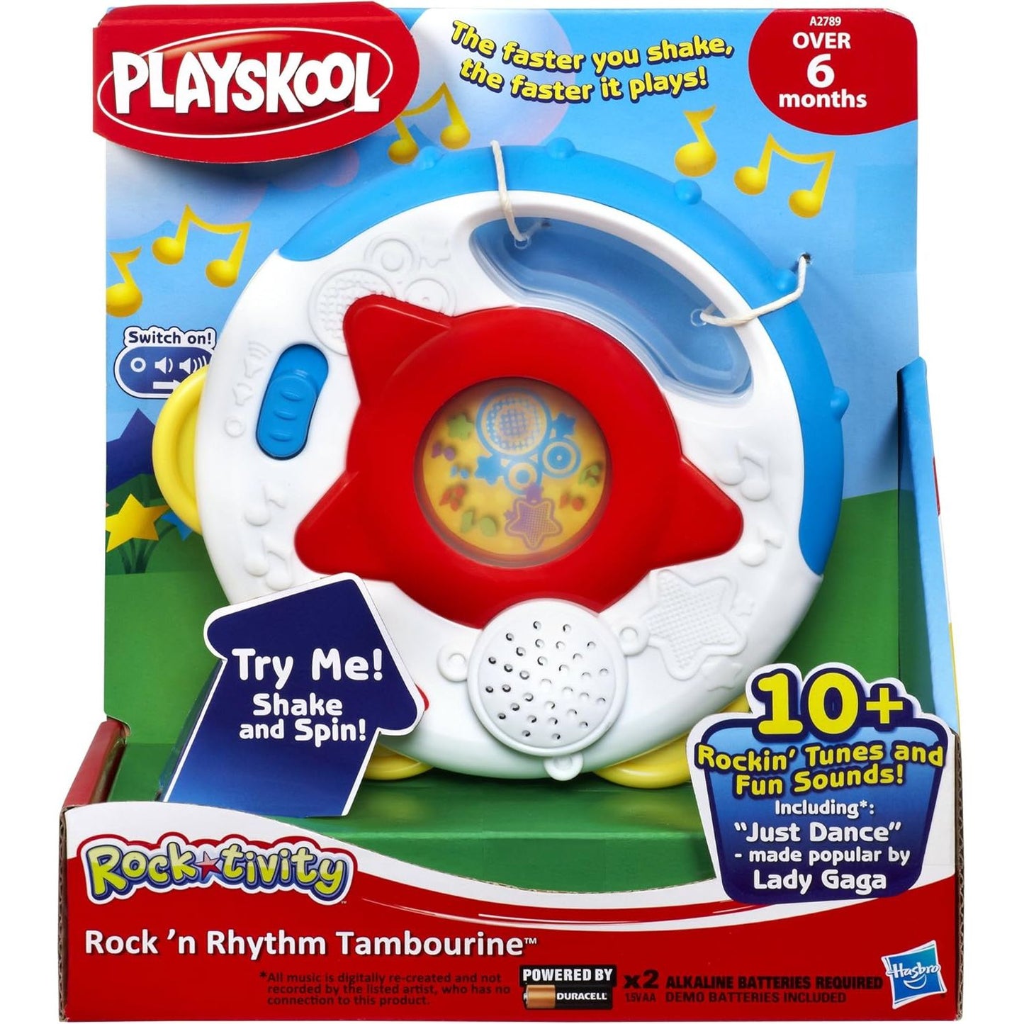 Hasbro Playskool Rock 'N Rhythm Tambourine