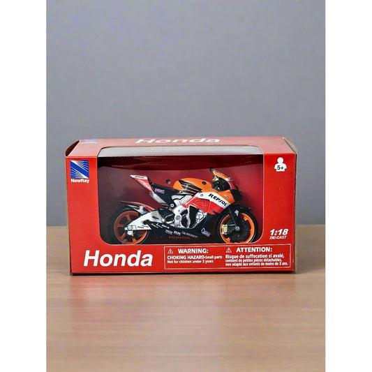 Honda RCV 1:18 Die Cast - Toy Motorbike