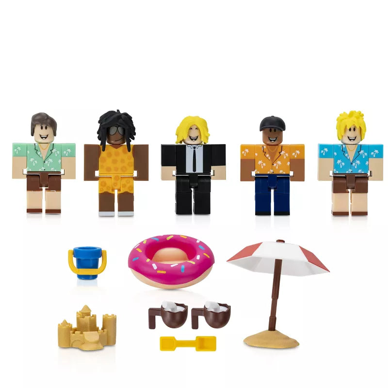 Jazware Roblox Action Figure Pack - Tropical Resort Tycoon