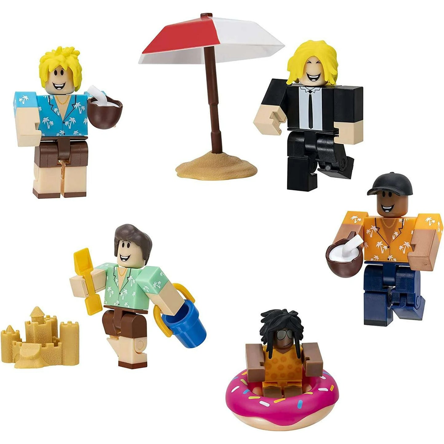 Jazware Roblox Action Figure Pack - Tropical Resort Tycoon