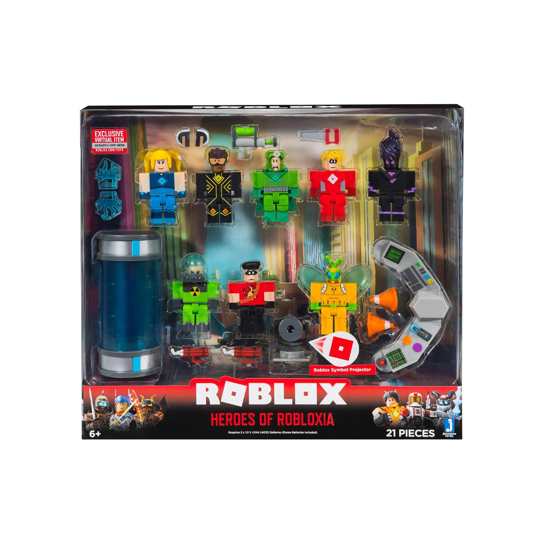 Jazware Roblox Heroes of Robloxia Action Figure Set