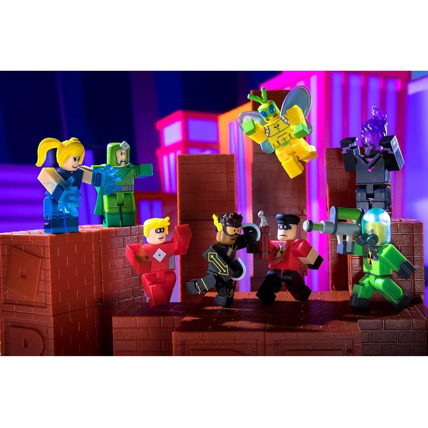 Jazware Roblox Heroes of Robloxia Action Figure Set