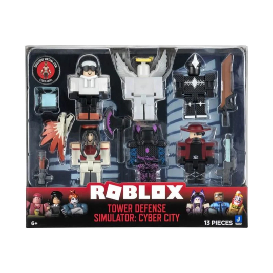 Jazware Roblox Tower Defense Simulator Action Figure Set