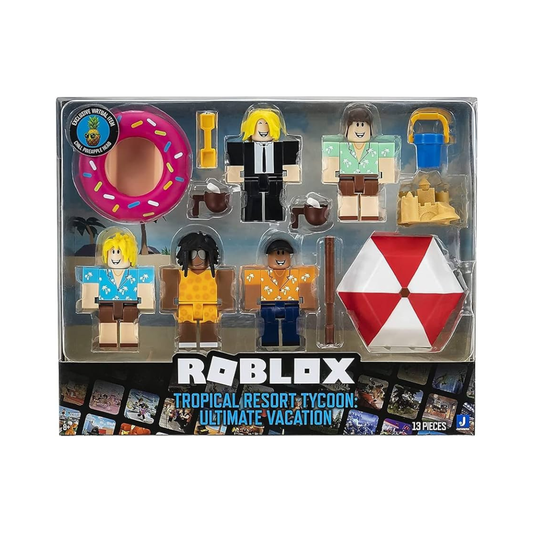 Jazware Roblox Action Figure Pack - Tropical Resort Tycoon