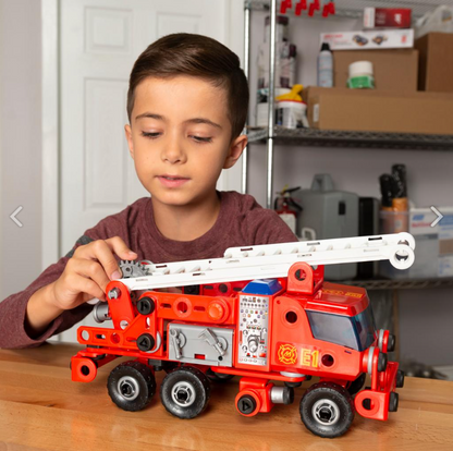 Meccano Learning & Building DIY Play Set - Rescue Fire Truck 16108