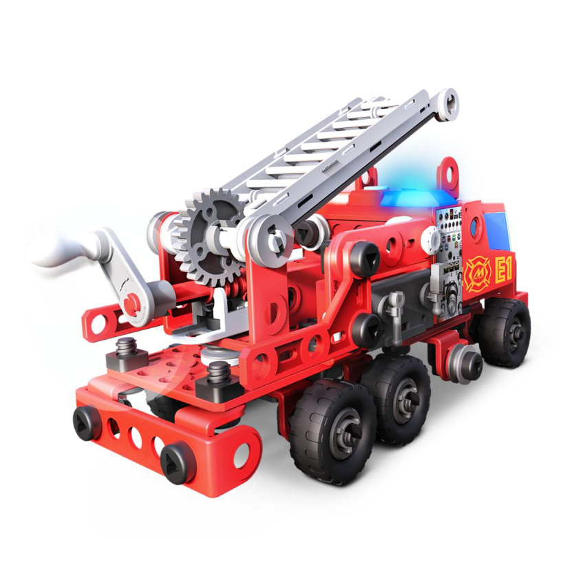 Meccano Learning & Building DIY Play Set - Rescue Fire Truck 16108