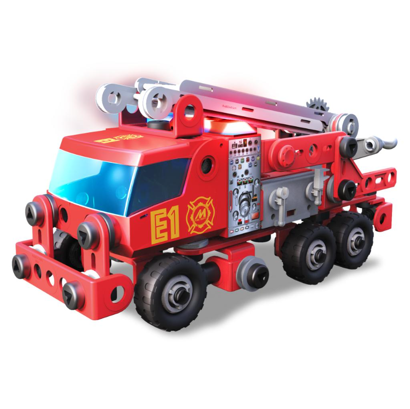 Meccano Learning & Building DIY Play Set - Rescue Fire Truck 16108