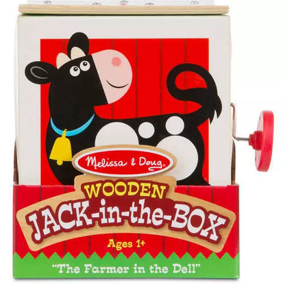 Melissa & Doug Wooden Jack-In-The-Box 1+