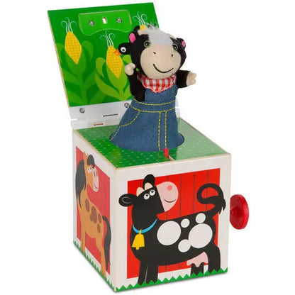 Melissa & Doug Wooden Jack-In-The-Box 1+