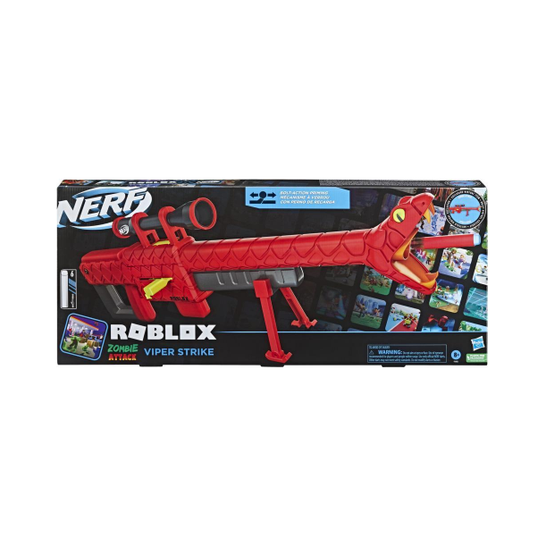 Nerf Roblox Zombie Attack: Viper Strike Dart Blaster