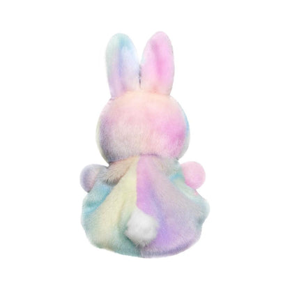 Palm Pal Rainbow Bunny 13cm