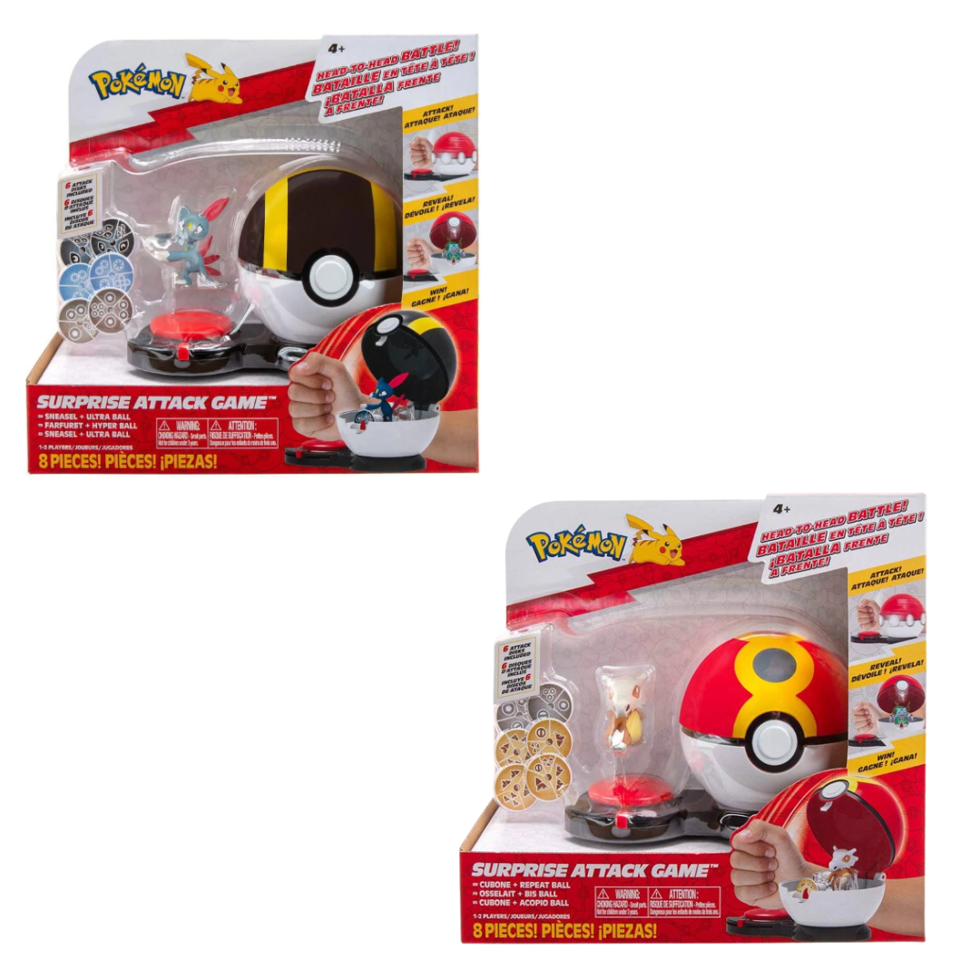 Pokemon Surprise Attack Figure Bundle