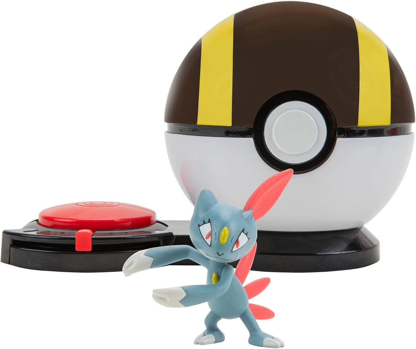 Pokemon Surprise Attack Figure Sneasel + Ultra Ball