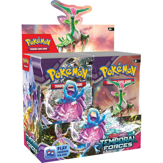 Pokemon TCG Scarlet & Violet 5 Temporal Forces Booster Box