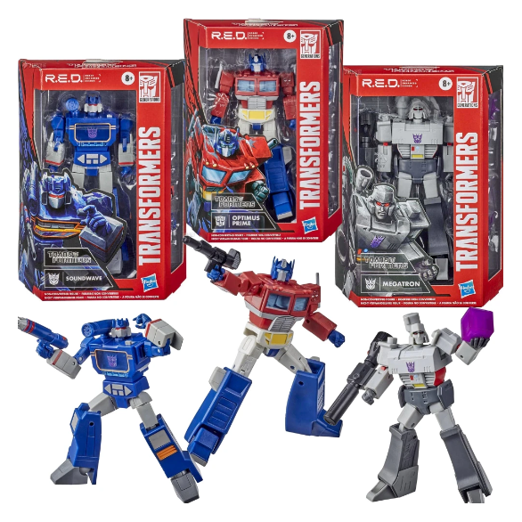 Hasbro Transformers R.E.D Action Figure - Optimus Prime