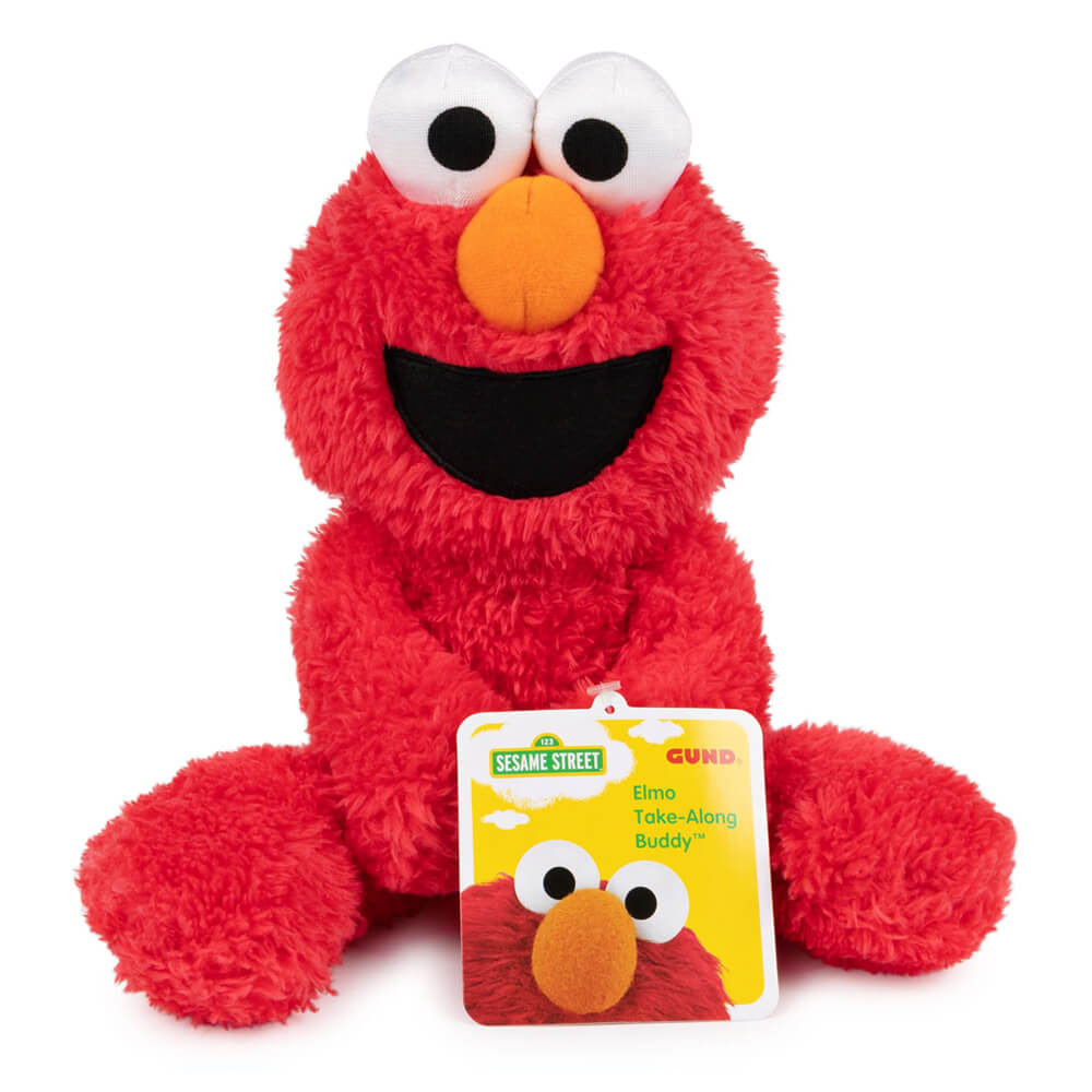 Sesame Street Take-Along Buddy Soft Toy 24cm - Elmo