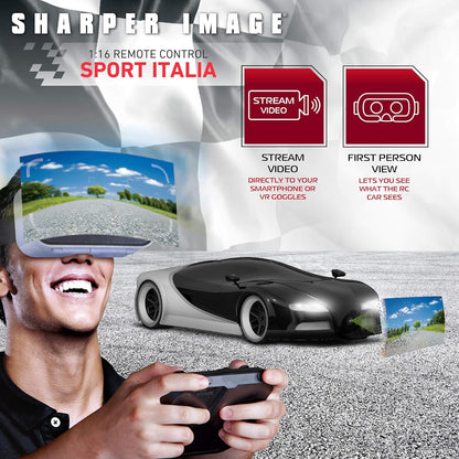 Sharper Image Virtual Reality Italia Rechargeable Racing Car Toy