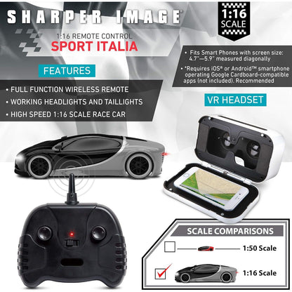 Sharper Image Virtual Reality Italia Rechargeable Racing Car Toy