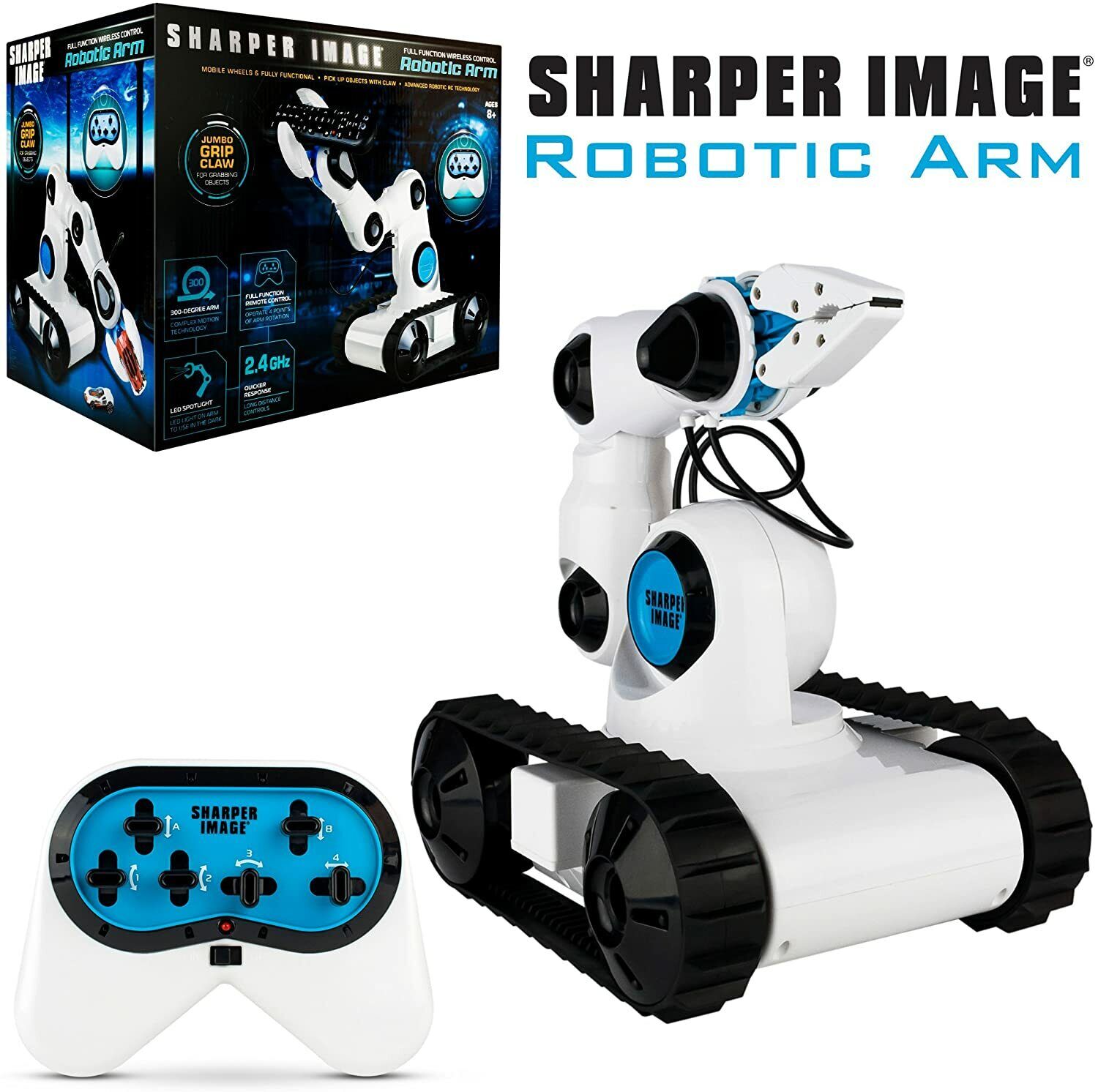 Sharper image full deals function wireless robotic arm