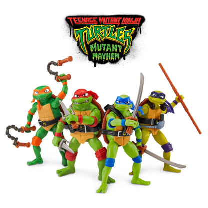 TMNT Mutant Mayhem Action Figures