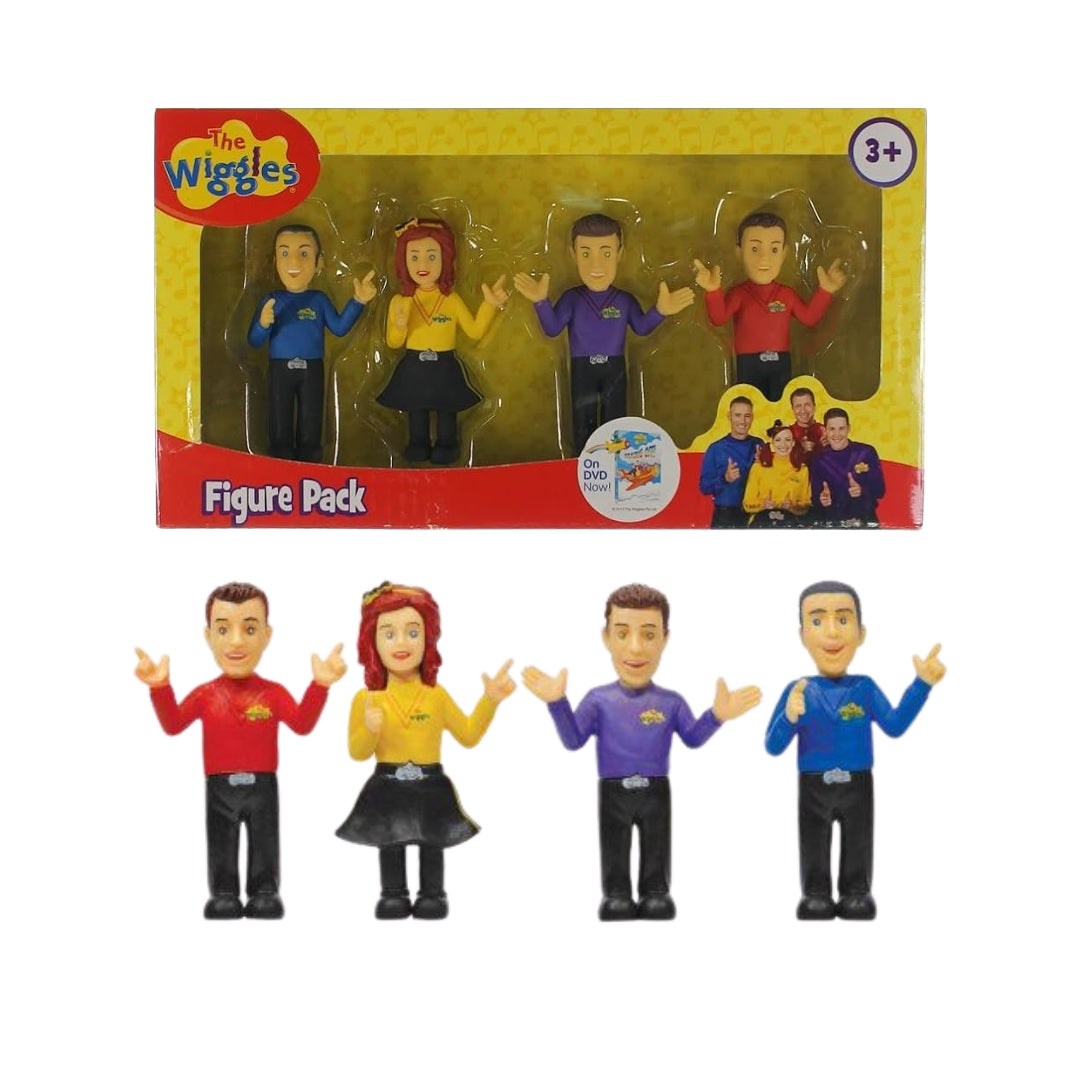 The Wiggles Toy Figurines - Anthony, Emma, Lachy & Simon - Toyland ...