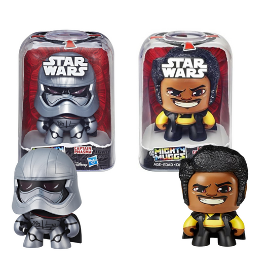 Hasbro Star Wars Mighty Muggs - Lando Calrissian & Captain Phasma Bundle