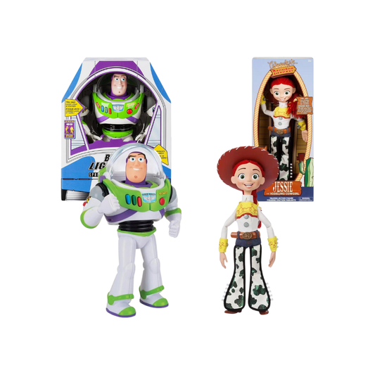 Toy Story | Jessie and Buzz Lightyear Action Figure Bundle
