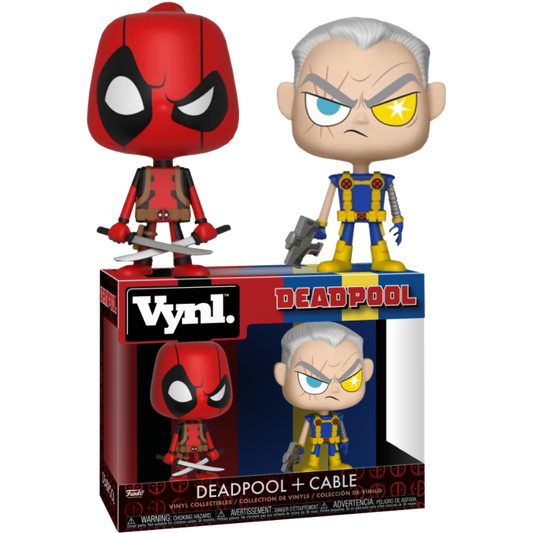 Funko Vynl Deadpool + Cable Vinyl Collectibles