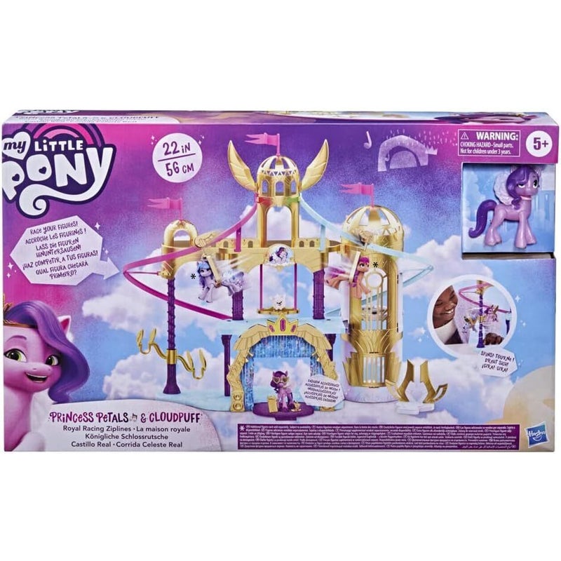 Hasbro My Little Pony Royal Racing Ziplines Castle Playset - 22 Inch (55cm)