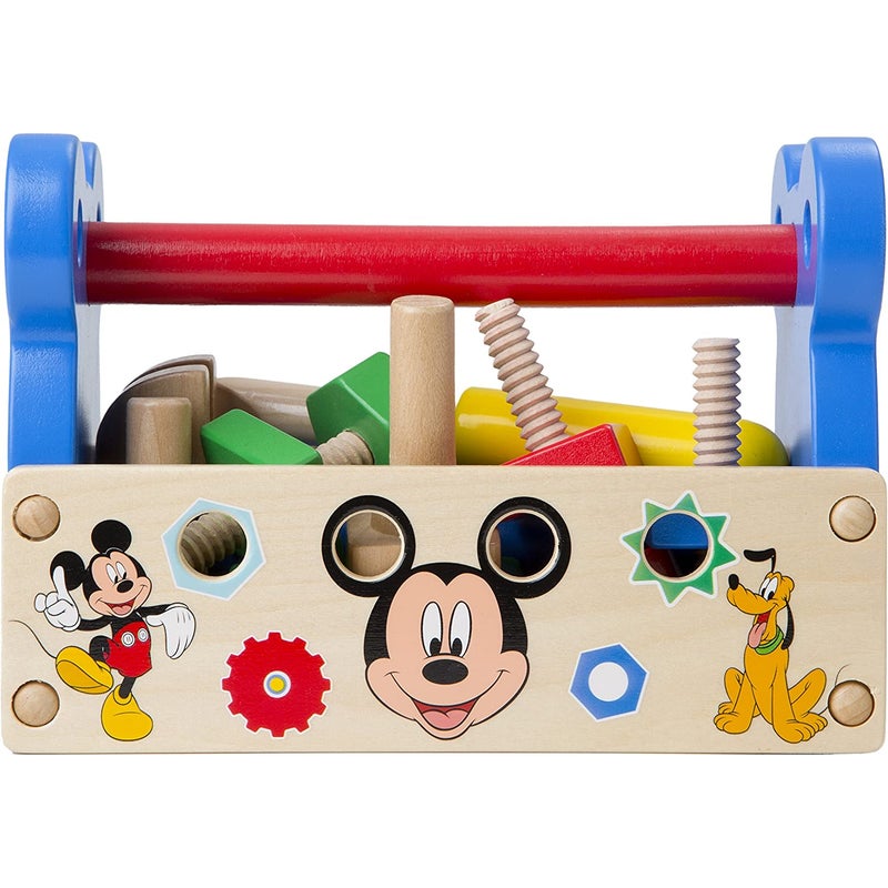 Melissa & Doug Mickey Mouse Wooden Tool Box Toy Product Image
