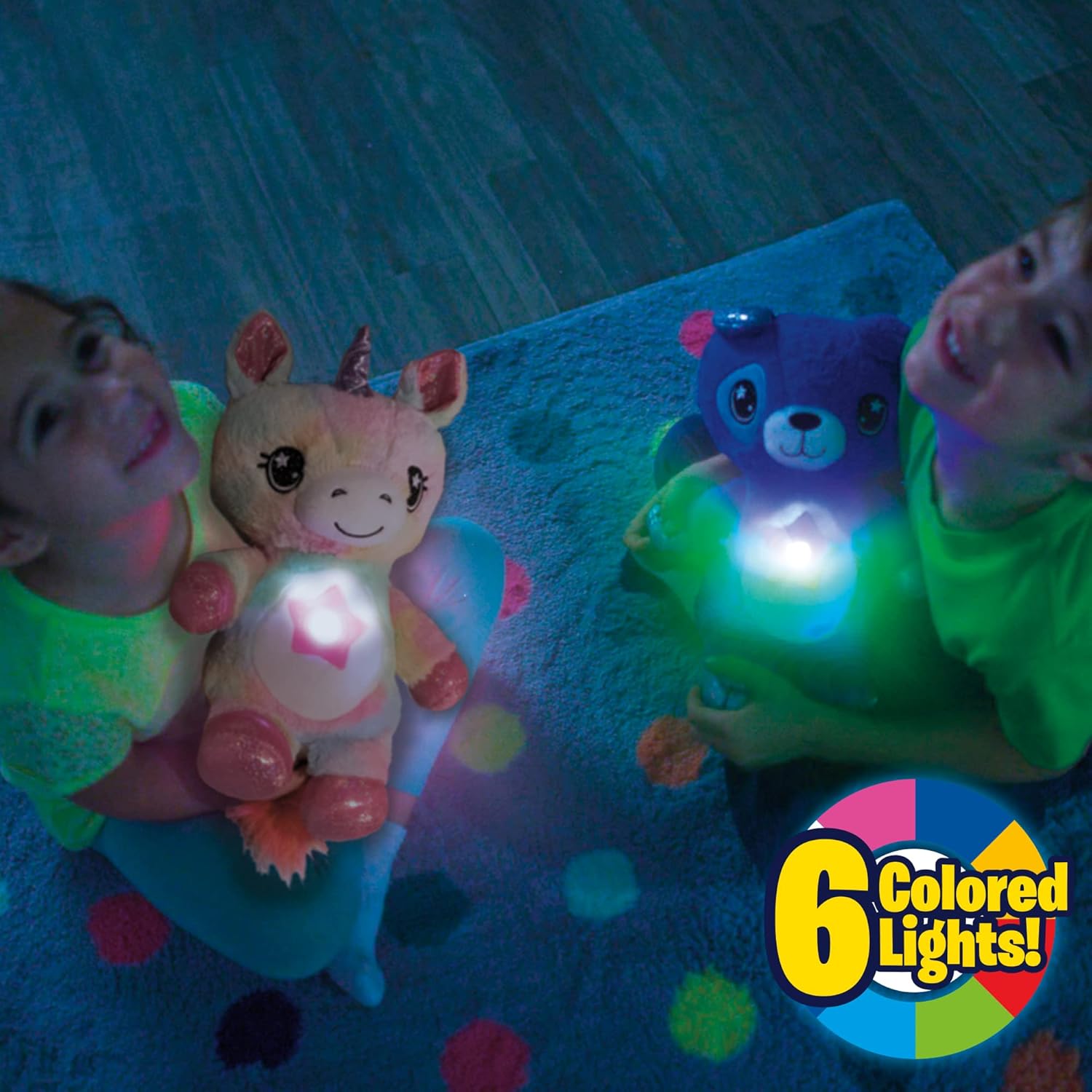 night light colour options for the toy