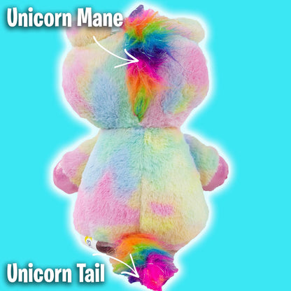 rainbow unicorn toy features