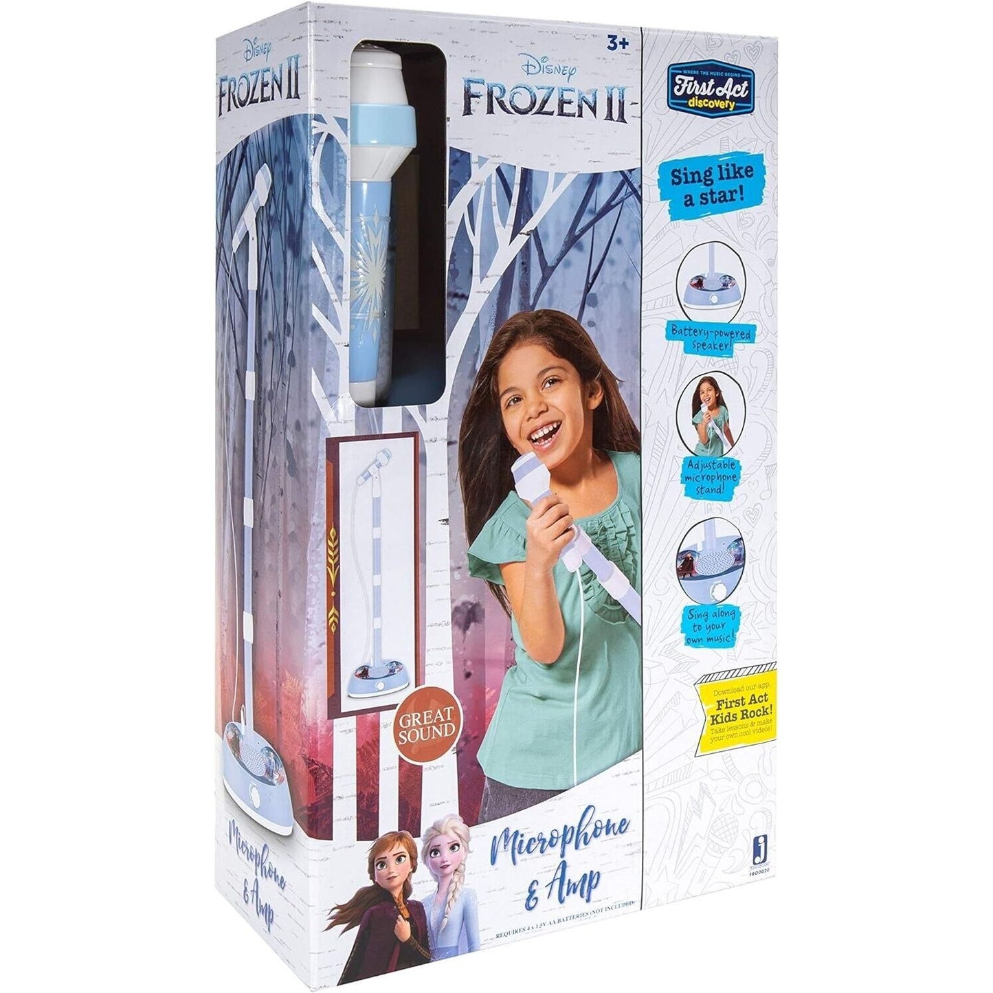 Frozen Microphone & Amp Packaging
